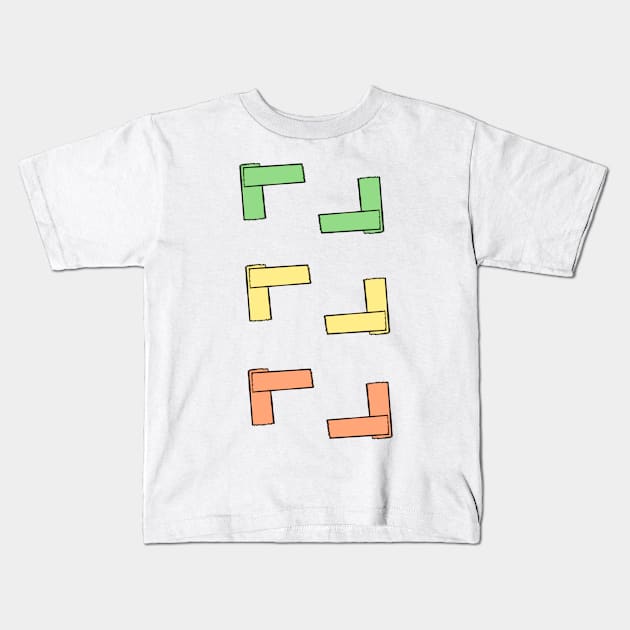 Spike Marks Kids T-Shirt by notastranger